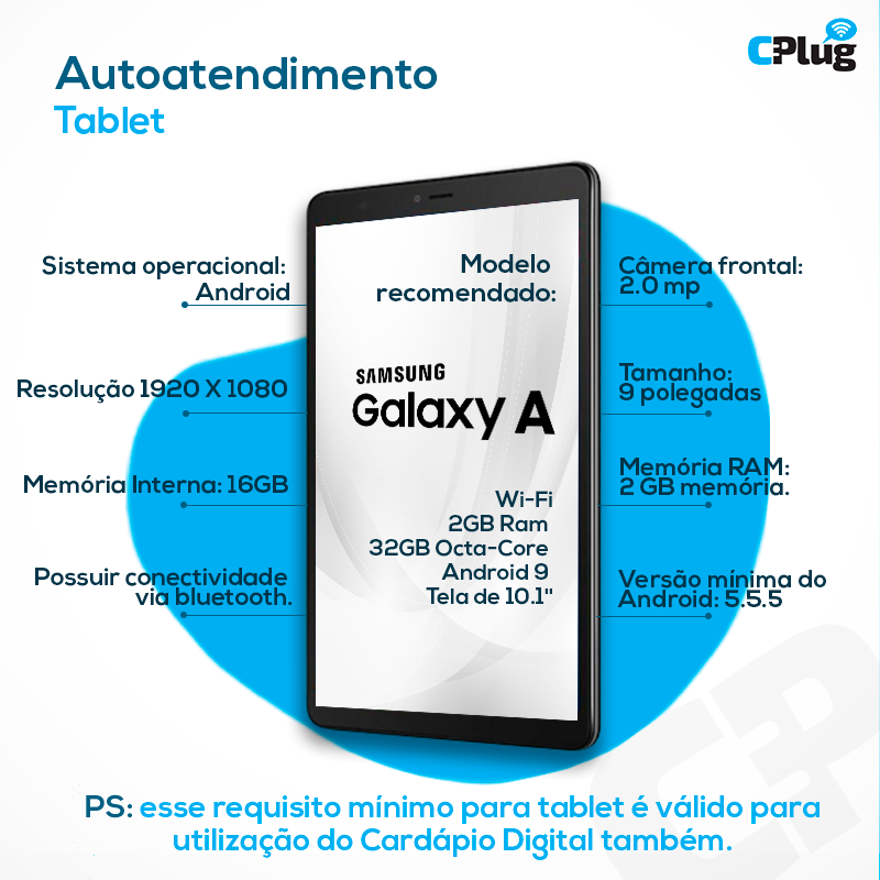 Autoatendimento Tablet
