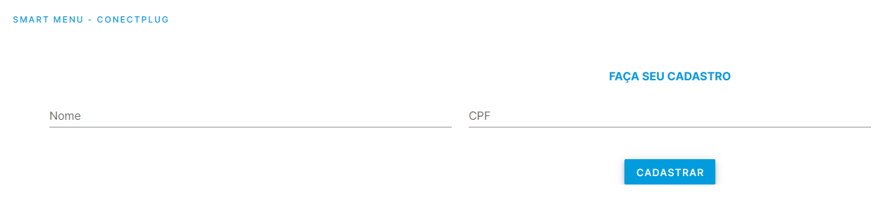 Exemplo url cadastro de cliente